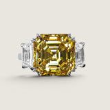 11CT ASSCHER WITH TRAPEZOID SIDES F1033-CAN-CZ-14K