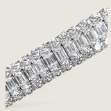 CHANNEL SET EMERALD CUT WITH ROUNDS - BF1014/CZ