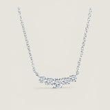 Graduated 5 Stone Pendant Necklace