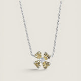 Sunny Clover Pendant Necklace