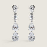 Grand Cascade Pear Drop Earrings (21.5 TCW)
