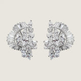 EARRING ARRAY OF MARQ W/BAG SET DN CRV 1 SIDE - EF193/CZ