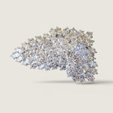 Marquise and Pearshape brooch