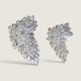 Flowing Cluster Brooch