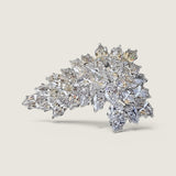 Flowing Cluster Brooch