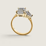 Toi et Moi Heart and Emerald-Cut Ring (2.2 TCW)