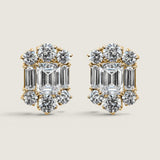 BAG W/ROUND EARRING - E65T/CZ
