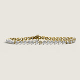 3 Prong Tennis Bracelet (5.85 TCW)