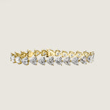 Sideways Heart Bracelet (31.25 TCW)