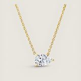 East West Pear Shape Pendant (3 TCW)