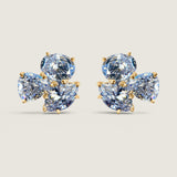 Oval(1.5ct), Pearshape(1.5ct) and Marquise (1.5ct) Stud - (9TCW)