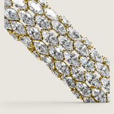 WIDE MARQUISE BRACELET - BT13335/CZ