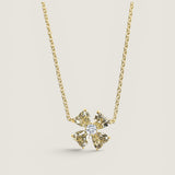 Sunny Clover Pendant Necklace