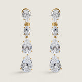 Grand Cascade Pear Drop Earrings (21.5 TCW)