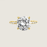 2.5CT CENTER WITH STONES ON SHANK AND BASKET