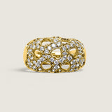 Heart Pavé Ring (1 TCW)