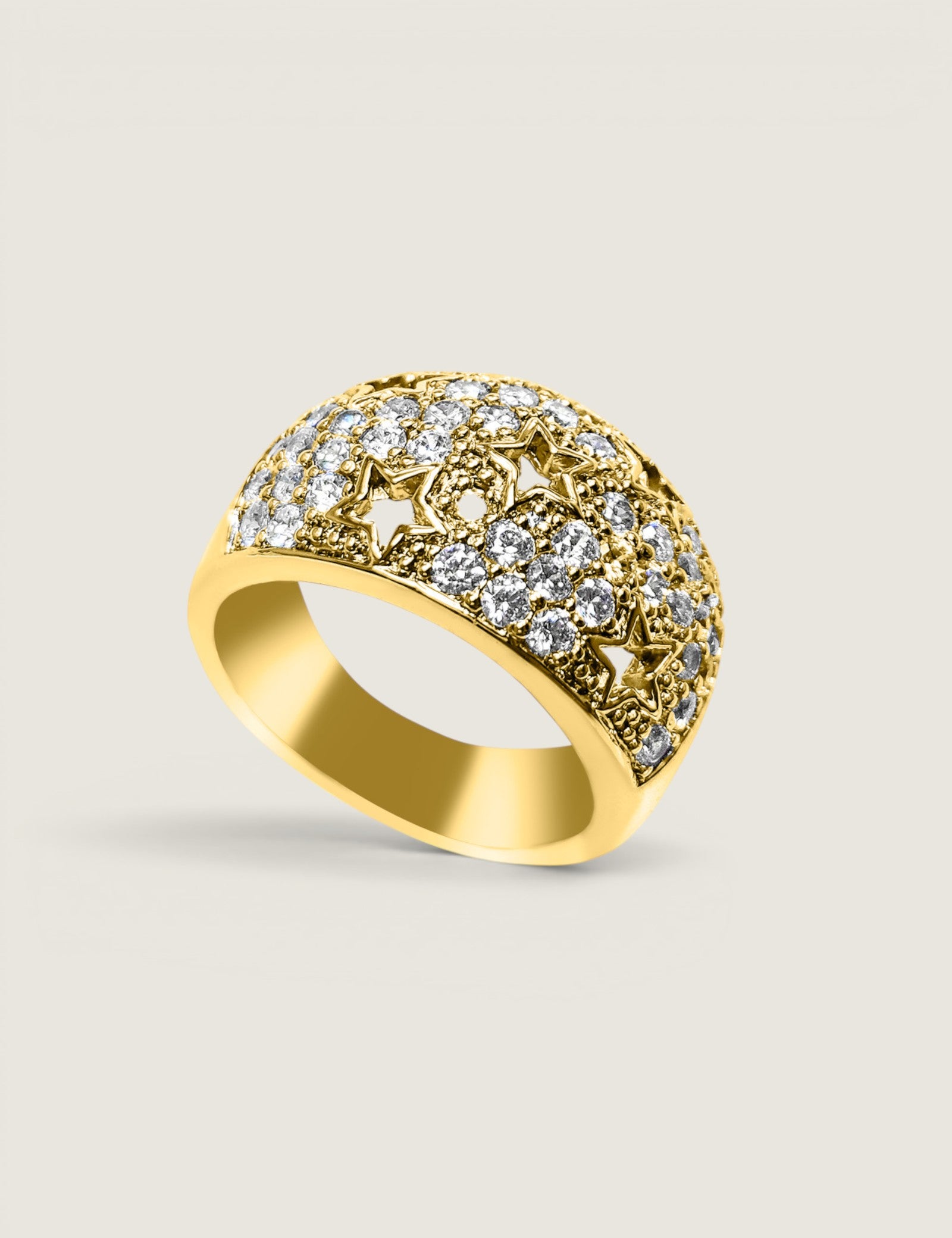 Starry Pavé Ring (1 TCW)