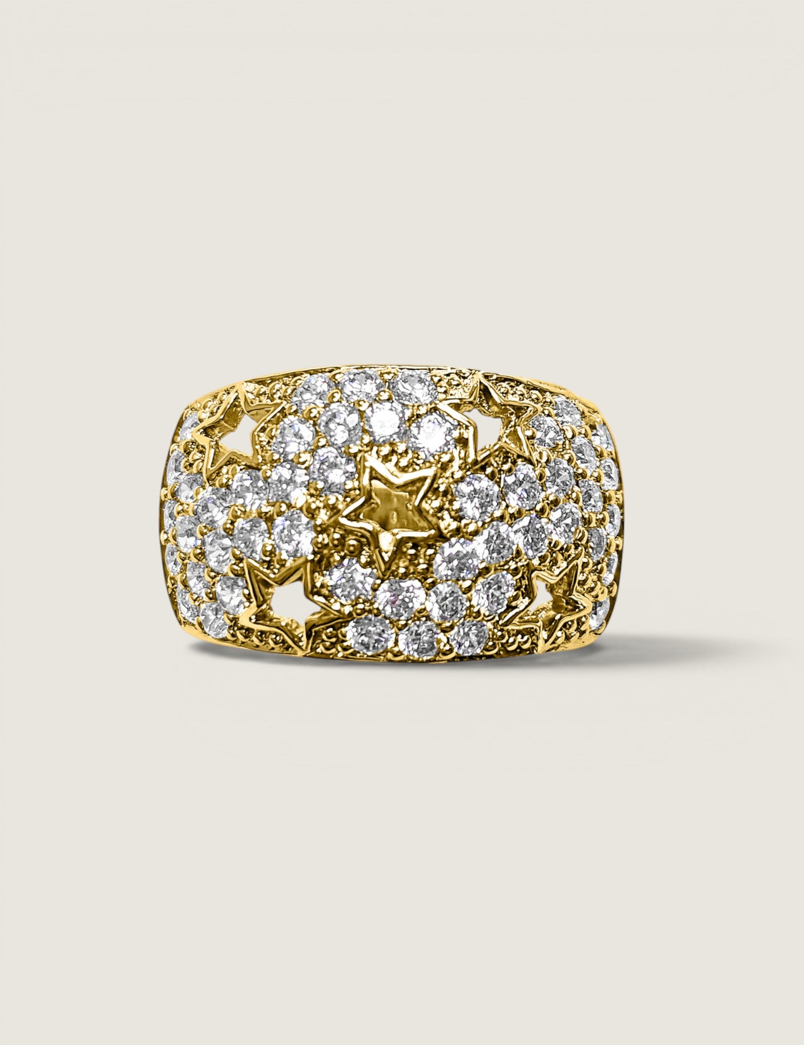 Starry Pavé Ring (1 TCW)