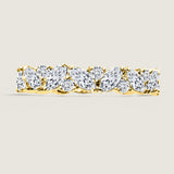 Marquise and Round Fashion Eternity Band(2.5 TCW)