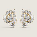 EARRING ARRAY OF MARQ W/BAG SET DN CRV 1 SIDE - EF193/CZ