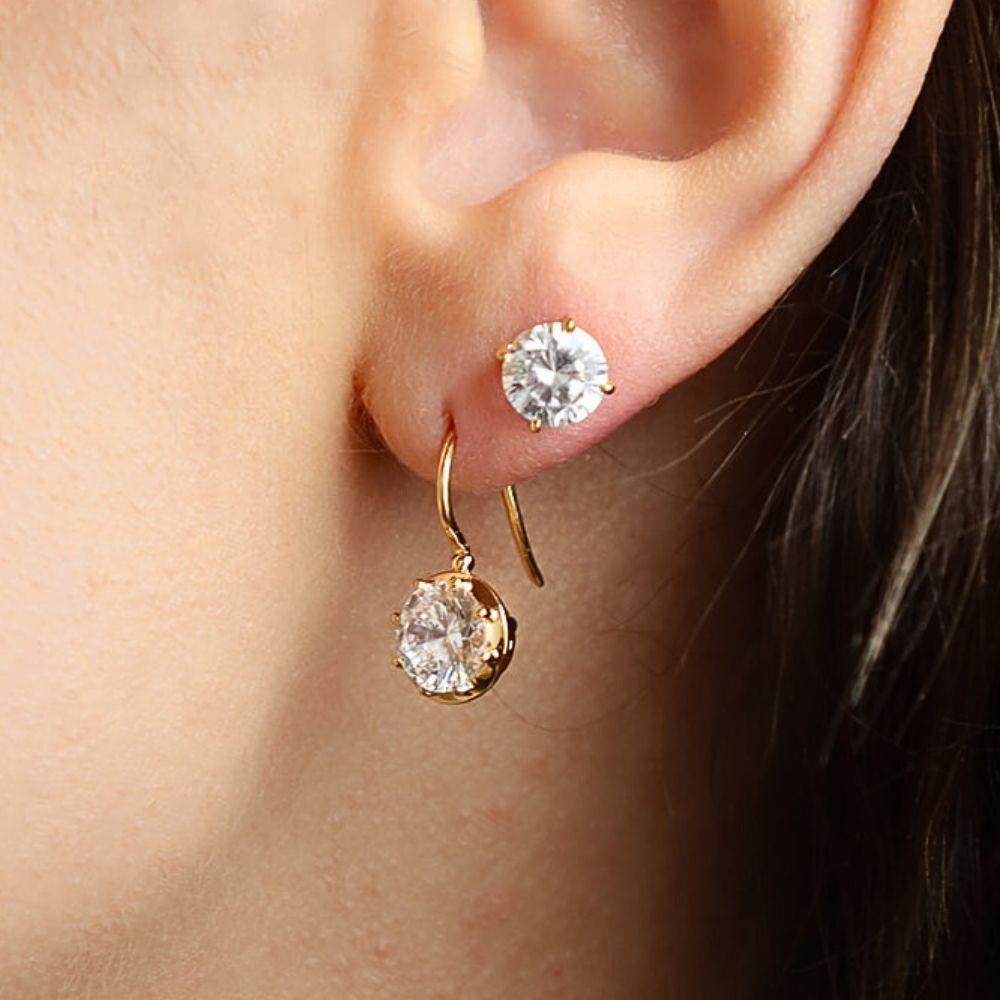 Petite stud earrings